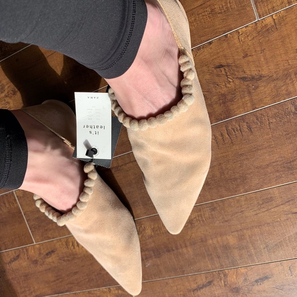 Zara Pom Pom Shoes - Picture 7 of 12